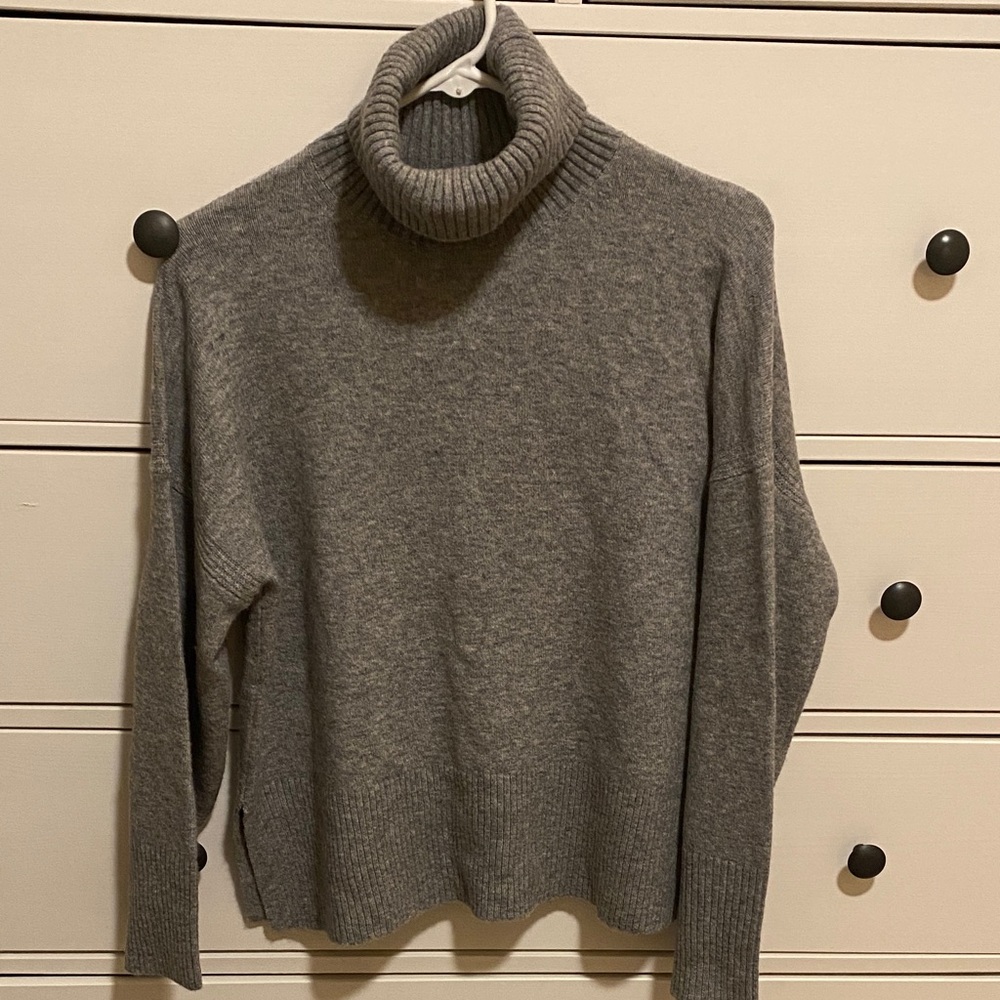 J.Crew Turtleneck Wool Blend Sweater